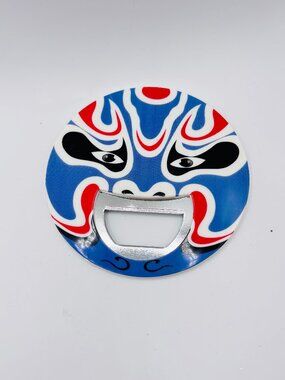 Anya Warrior Face Hand Held Stainless Steel Bottle Opener Jiaherb promo item